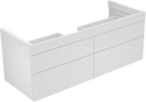 Keuco Waschtischunterschrank Edition 400 in Weiß mit 4 Auszügen, B/H/T: 140 x 54,6 x 53,5 cm - Bild 1