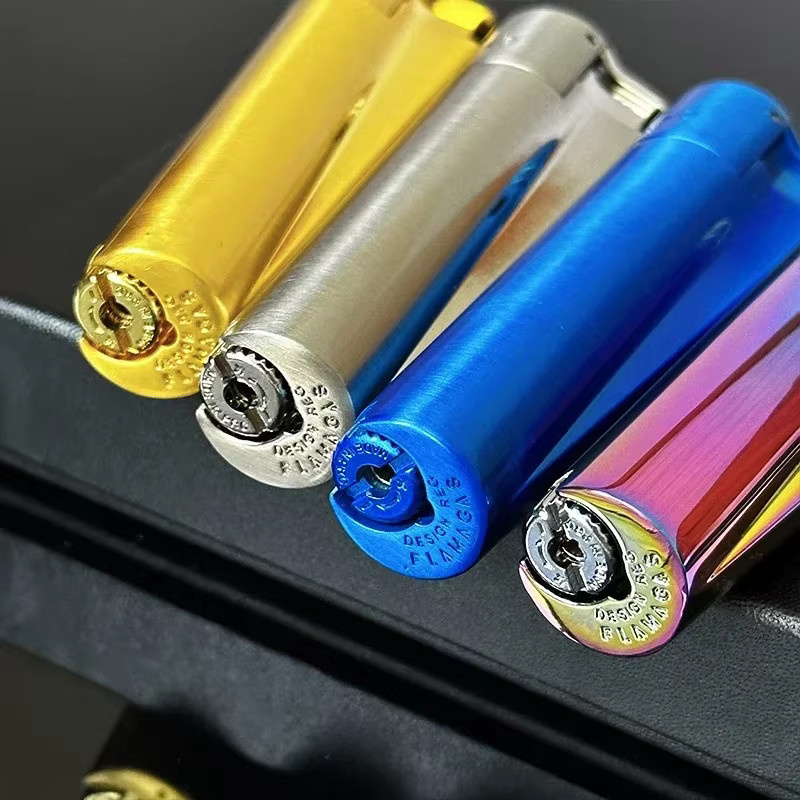 Clipper Turbo Winddichtes Jet-Butanfeuerzeug aus Metall für Herren - Bild 4