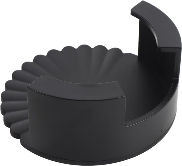 Koogeelife Kaffee Siebträger Wandhalterung aus ABS Kunststoff, selbstklebend, Schwarz, passend für 51mm und 58mm - Bild 1