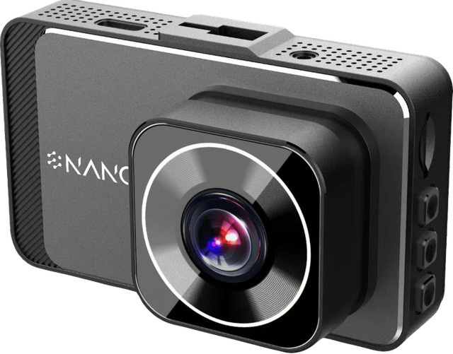 AZDome Nanocam M19 Dual Dashcam mit 2 Kanälen, Full HD, 32GB, Schwarz - Bild 1