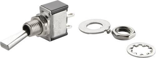 TRU Components Kippschalter TC-TA101F1 silber 250 V/AC 3A 1 x Aus/Ein rastend - Bild 1