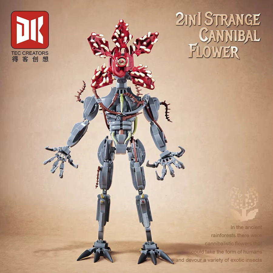 Hot Toys Demogorchidee Orchidee Monster, Bausteine Set, ab 8 Jahren - Bild 2