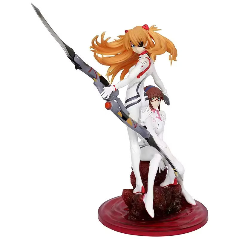 Bandai Anime-Figur Asuka Mari Makinami Illustrious aus Neon Genesis Evangelion als Desktop-Modell zur Dekoration - Bild 4