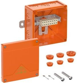 Spelsberg Kabelabzweigkasten WKE 4-8 x 1,5qmm in Orange aus Kunststoff - Bild 1