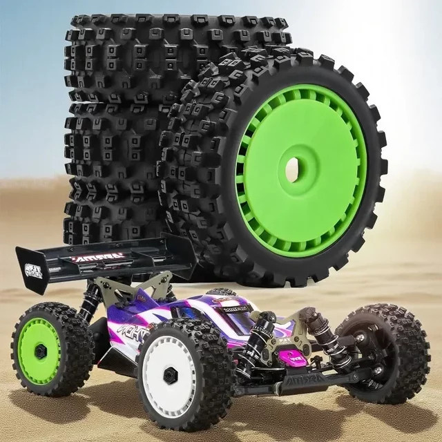 TIMEA Buggy-Reifen, 1/8, 17mm Sechskant, Grün, Bunt / Mehrfarbig - Bild 1