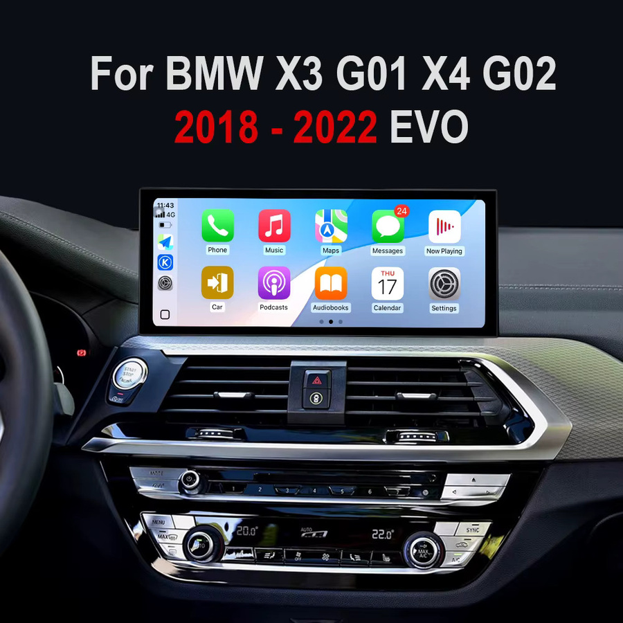 LIARO-NAVI Android 16 Autoradio mit EVO System, Carplay und HD Touchscreen für BMW X3 G01 und X4 G02 (2018 - 2022), Farbe: Schwarz, inklusive GPS-Navigation und Multimedia-Player - Bild 3