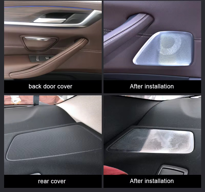 ALOONGACARR LED Lautsprecher Abdeckungen mit Sound für BMW G31 G38 Front Tür Hochtöner Musik Upgrade Kit - Bild 4