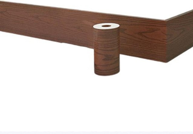 Selbstklebende Wandbordüre in Holzmaserung von baosugaofenzi, braun, B: 10 cm, L: 10 m - Bild 1