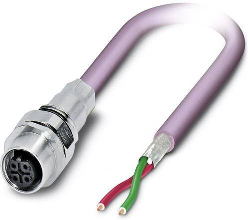 Phoenix Contact 1525610 Sensor-Aktor-Einbausteckverbinder M12 Buchse, 2-polig, Multicolor, Schraubanschluss - Bild 1