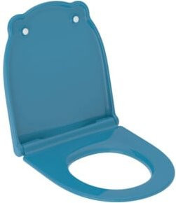Geberit WC-Sitz Bambini für Kinder in Blau, oval - Bild 1