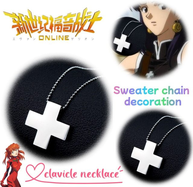 Bandai Halskette, Edelstahl, Silber, Unisex - Bild 1