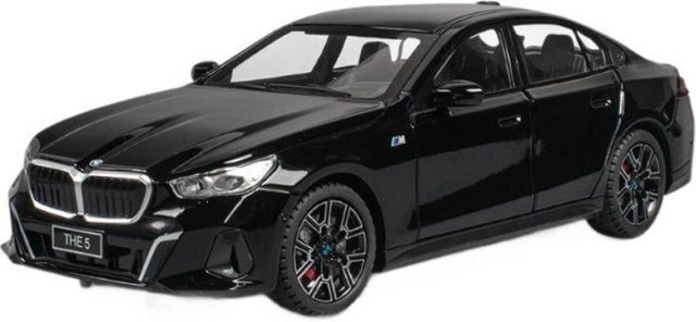 Fourall- Model Cars BMW 5er 530 530LI Coupé, Modellfahrzeug, 1:24, Schwarz, mit Sound- und Lichtsimulation - Bild 1