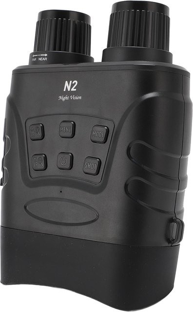 KONNWEI Infrarot-Nachtsicht-Fernglas mit 5-fachem Digitalzoom, 2,4-Zoll HD-Bildschirm, 1080P Auflösung, 10 MP und 7 Helligkeitsstufen in Schwarz - Bild 1