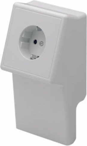 Gewiss Steckdose NP42825 in Weiß - Bild 1