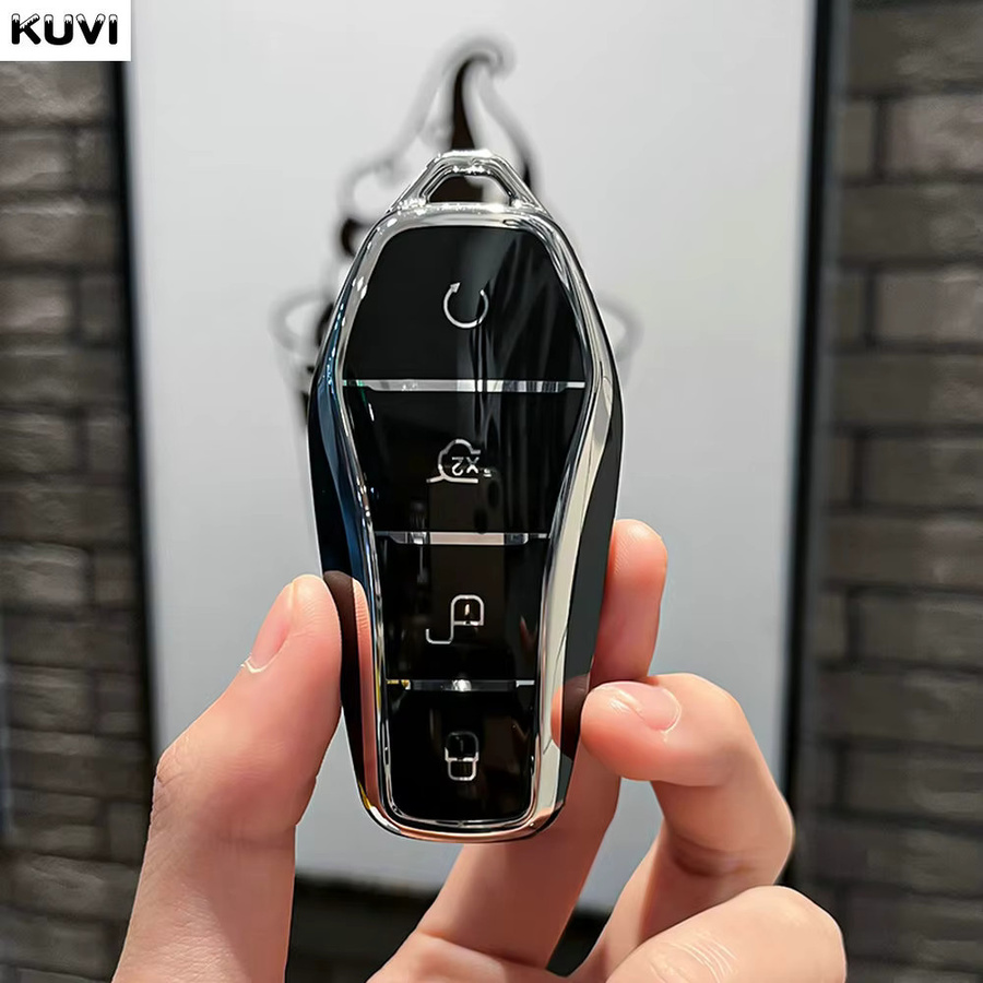 Kuvi TPU Schlüsselhülle für BYD Modelle Song Plus Atto 3 Han EV Tang DM Qin Dolphin - Bild 2