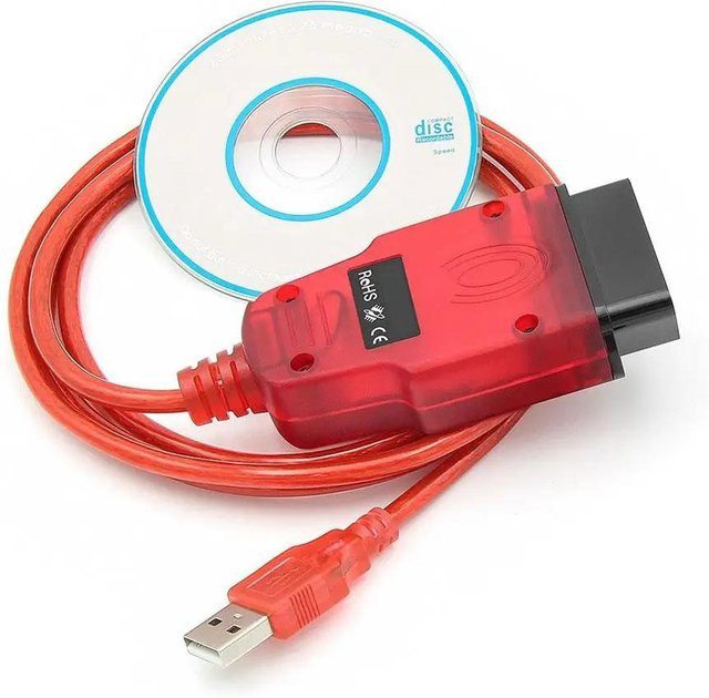 Renolink ECU Programmierer für Renault zur Schlüsselcodierung und ECM Diagnose, Farbe: Rot - Bild 1