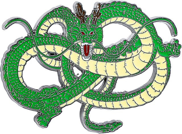 Bandai Brosche, Anime-Drachen, Emaille - Bild 1