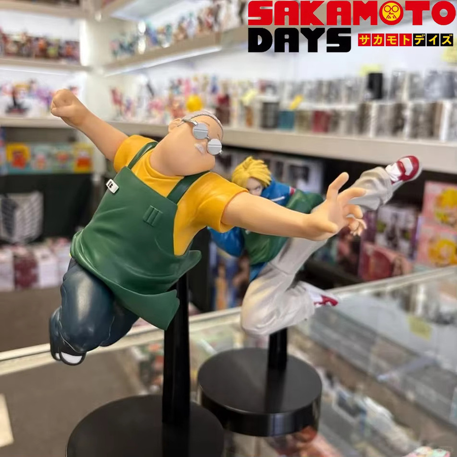 Bandai SAKAMOTO DAYS Taro Sakamoto Shin Asakura Actionfiguren, Einzelfigur, Kunststoff, Bunt / Mehrfarbig - Bild 2