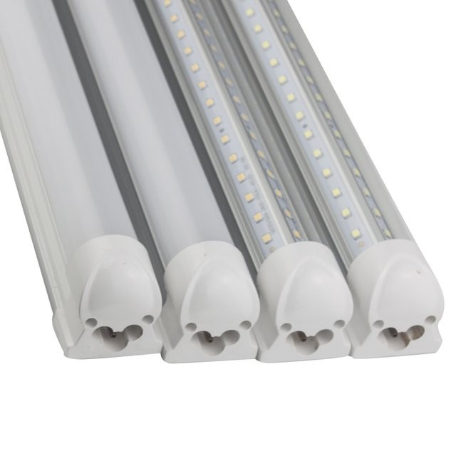 VBS T8 LED Röhrenlampe in V-Form, 20W, Weiß, Wand- und Deckenbeleuchtung für Küche und Garage - Bild 1