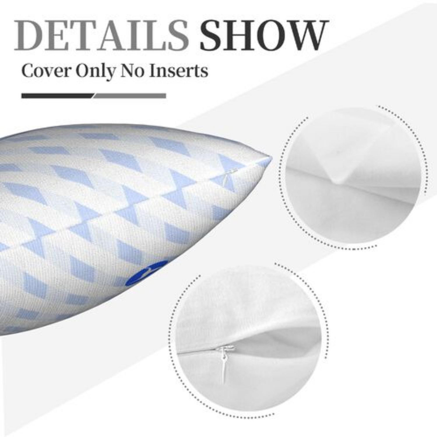 Louboutins Kissenbezug aus weichem Plüschstoff mit beidseitigem Druck, quadratisch, B/B/B: 66 x 66 x 66 cm - Bild 1
