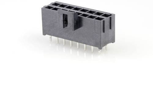 Molex Einbau-Buchsenleiste Standard Schwarz 16 Polzahl Rastermaß 3.50mm - Bild 1