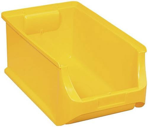 Allit Sichtlagerkasten Gelb B: 20,5 cm, H: 15,0 cm, T: 35,5 cm - Bild 1