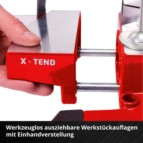 Einhell Power X-Change TE-MS 18/210 Li-Solo Akku-Kapp- und Gehrungssäge, 18V, Rot/Schwarz - Bild 4