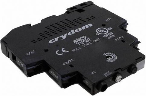 Crydom Halbleiterrelais DRTC24B06 Schwarz für DIN-Schiene - Bild 1