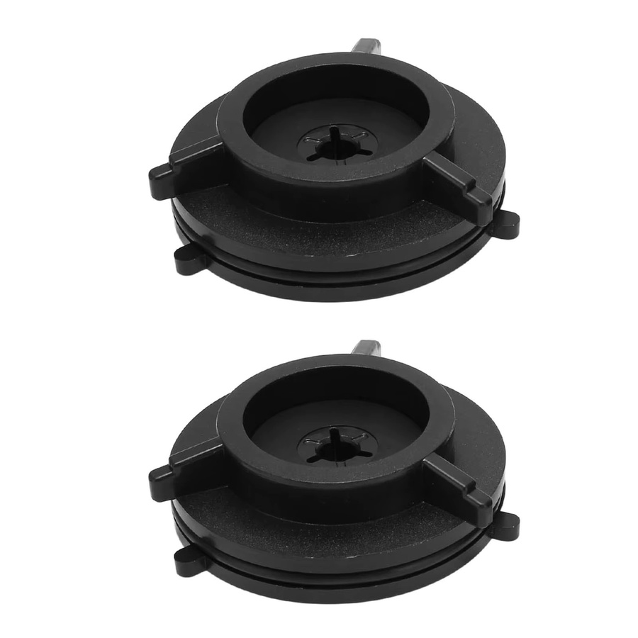 Qiilu NAB-Nabenadapter aus Kunststoff in Schwarz, 1 Paar, abschließbar, für Rollen-zu-Rollen-Klebeband-Recorder - Bild 5