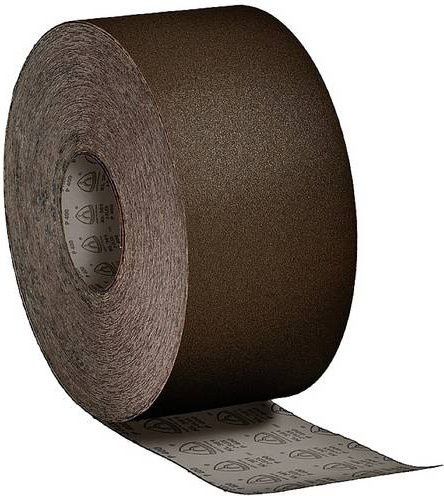 Klingspor Schleifpapierrolle Körnung 400 für Metall, braun, B: 50 mm, L: 50 m - Bild 1