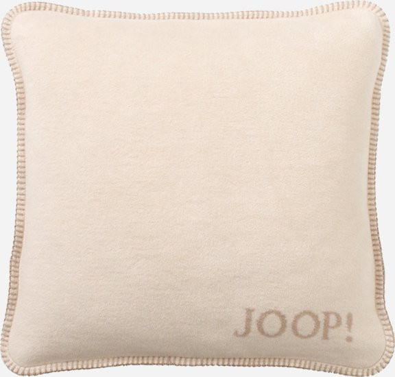 JOOP! UNI-DOUBLEFACE Kissen in Sand mit abnehmbarem Bezug - Bild 1