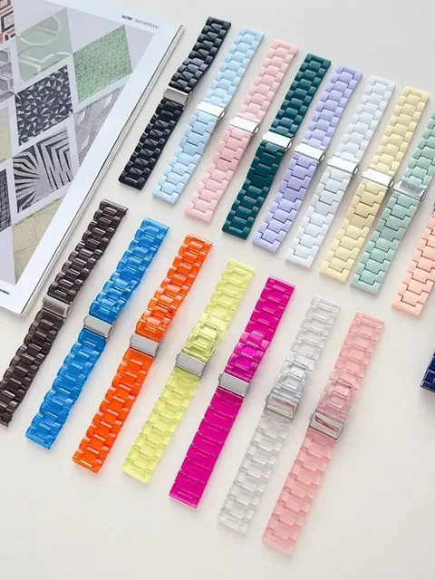 Armband für Samsung Galaxy Watch, Kunststoff, Weiß, Unisex - Bild 1