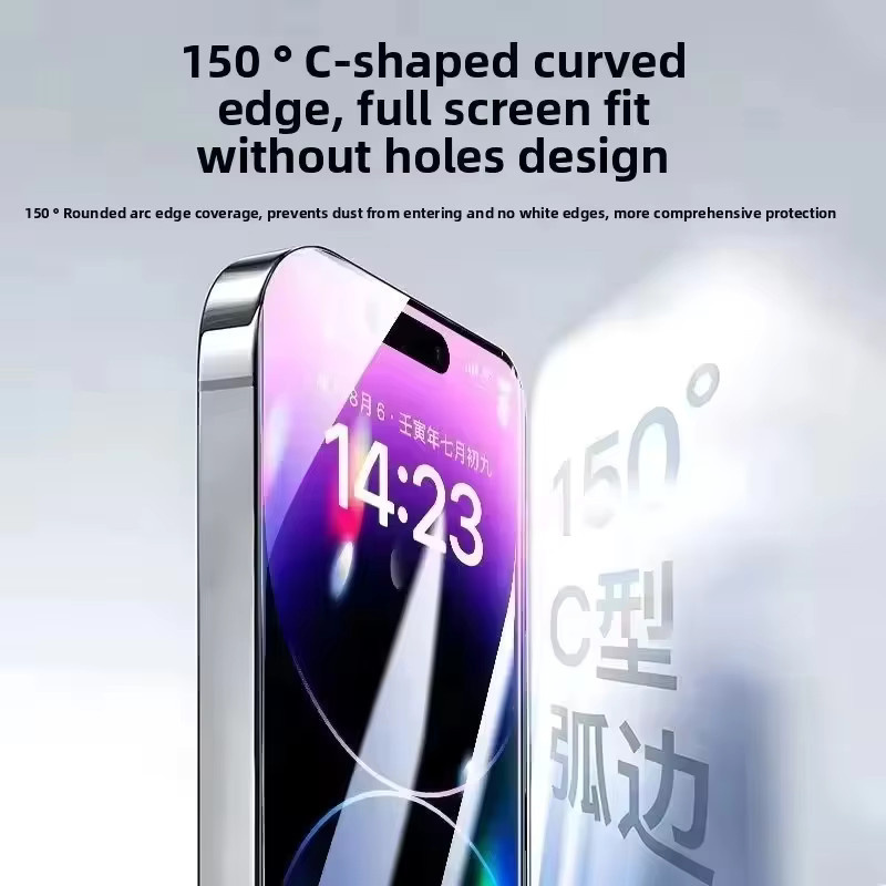 Xiaomi Schutzglas aus gehärtetem Glas mit 9H Härtegrad und Staubschutz, transparent, passend für Redmi Note 15 14 13 Pro 12 11 10 9 8 7 und Redmi 15 15C 14C 13C 12C 10C A3 - Bild 2