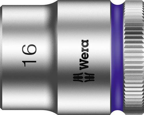 Wera Zyklop Außen-Sechskant Steckschlüsseleinsatz 16 mm in Silber - Bild 1