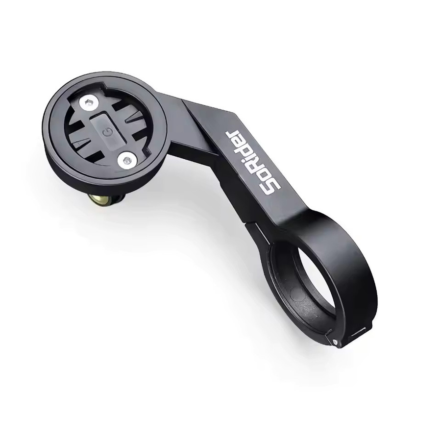 Bkptx BiKe Computer Halterung für Lenker in Schwarz, kompatibel mit Edge 540 530 830, IGPSPORT, XOSS G und Magene sowie CYCPLUS GPS Kilometerzähler - Bild 2