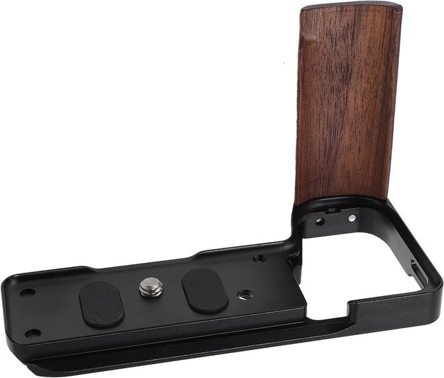 Igeteck Vertikaler L-förmiger Handgriff mit Schnellwechselplatte für Sony ZV-E10II in Braun - Bild 1