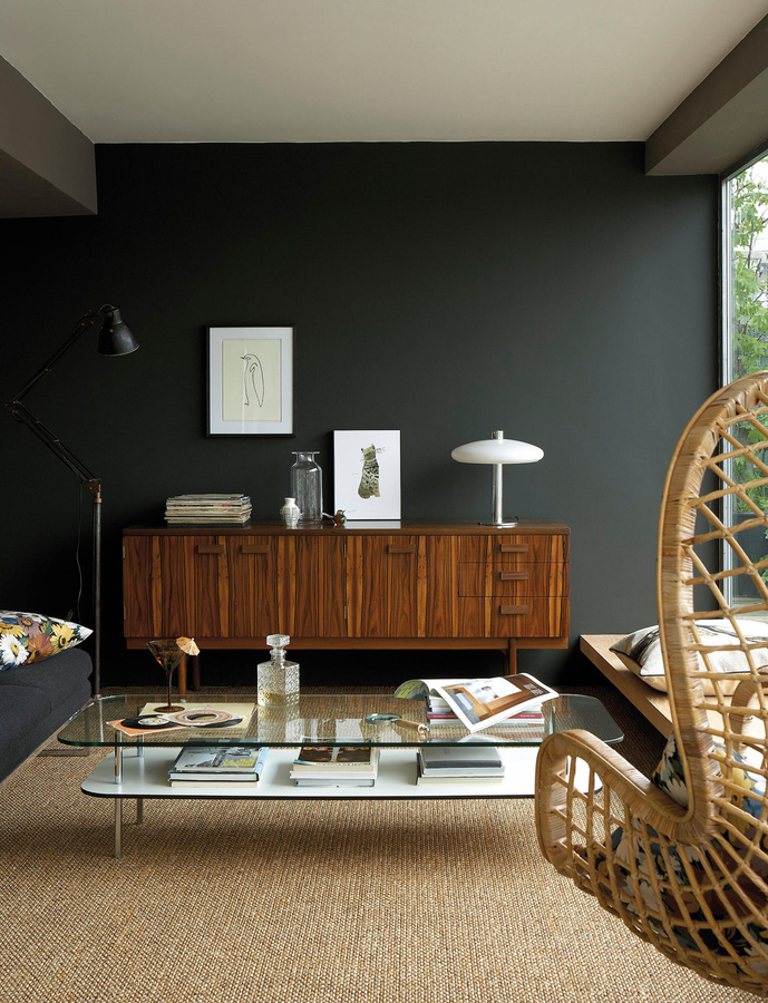 Little Greene Intelligent Matt Emulsion Wandfarbe Obsidian Green 216, 1 l - Bild 1