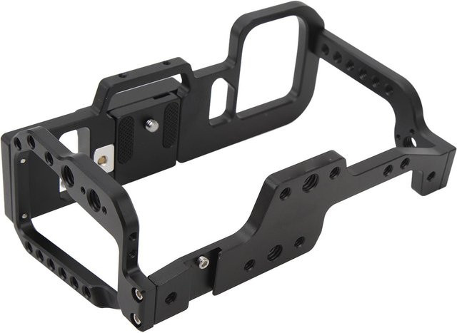 Ulanzi Videokäfig Kamera Rig aus Aluminiumlegierung mit starkem Griff und Schnellverschluss in Schwarz - Bild 1