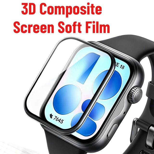 CAOWTAN Displayschutzfolie, Silikon, transparent, Huawei Watch FIT5 FIT5 Pro - Bild 1