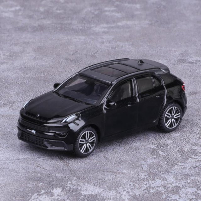 Bburago Lynk & Co 01 02 03 + 05 06 Modellauto, 1:64, Metall, Schwarz, ab 18 Jahre - Bild 1