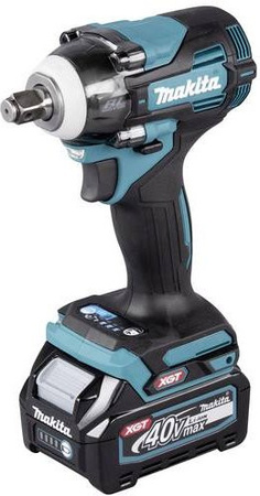 Makita Akku-Schlagschrauber TW004GD201 XGT 40V mit 2 Akkus à 2,5 Ah und Ladegerät im MAKPAC