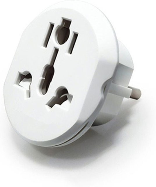 Vinde Home Reiseadapter Set für AU UK CN US zu EU Steckdose, Weiß - Bild 1