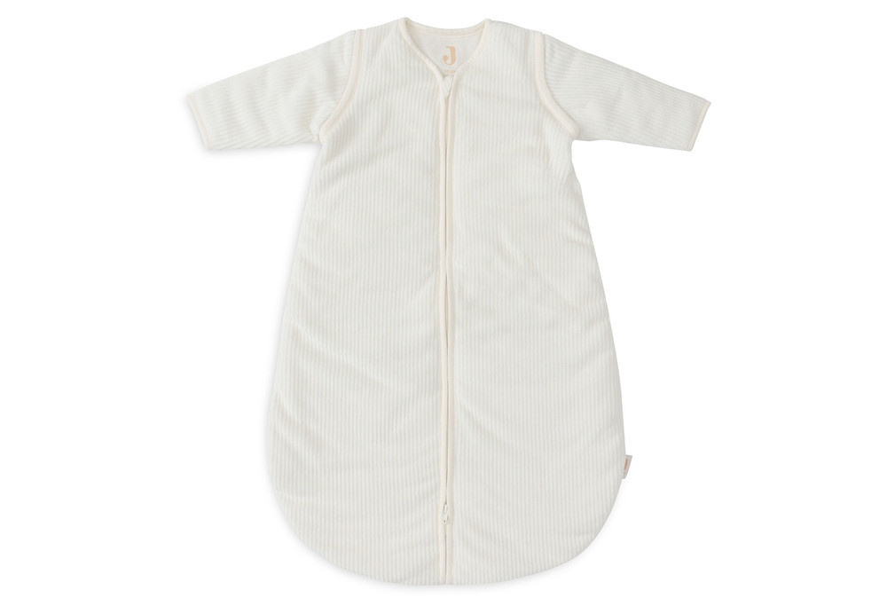 Jollein Schlafsack mit abnehmbaren Ärmeln in Rib Ivory, Breite: 90 cm - Bild 1