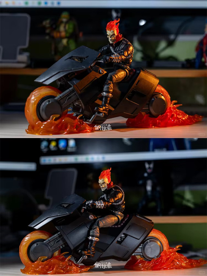 Marvel Ghost Rider & Hell Cycle, Actionfiguren-Set, Fahrzeuge - Bild 2