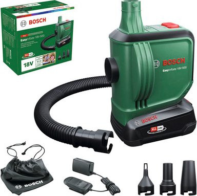 Bosch Home & Garden Akku-Luftpumpe EasyInflate 18V-500 in Grün/Schwarz - Bild 4