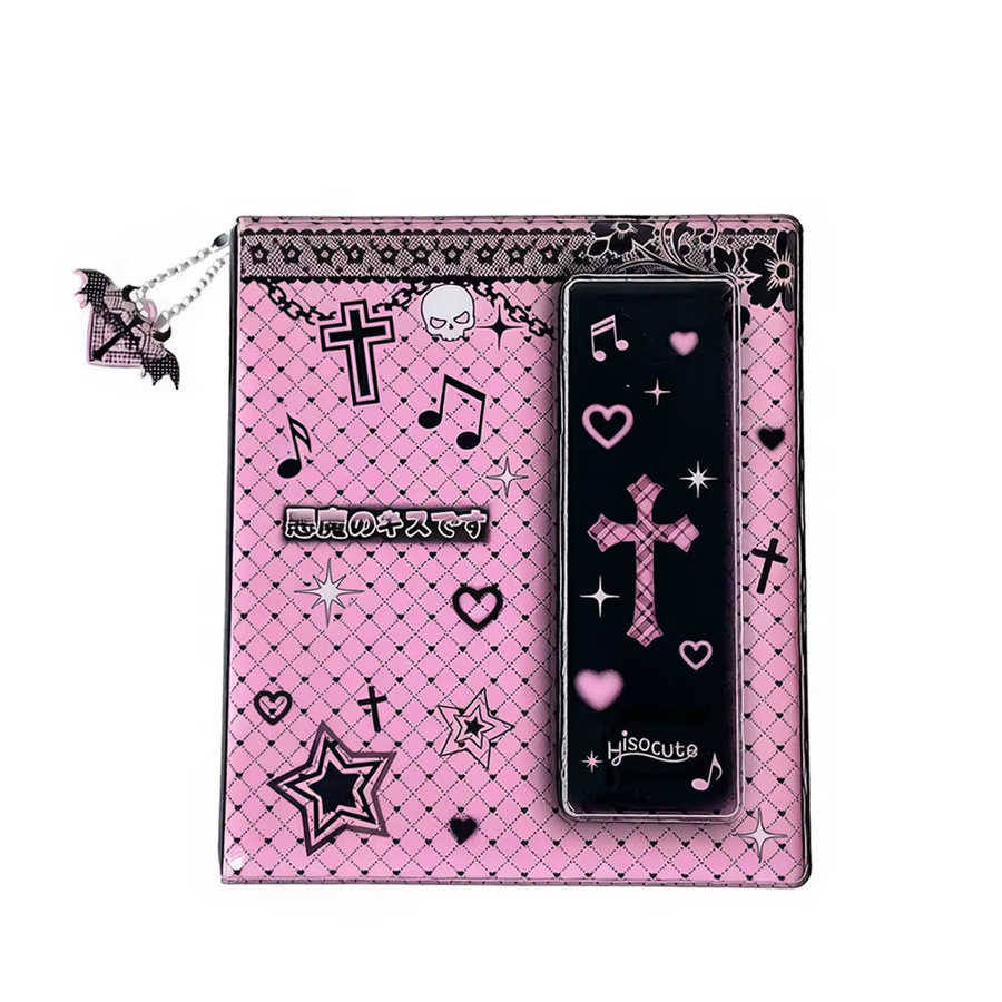 Kawaii Music Wings Fotoalbum 4-fach Organizer für 6-Zoll Fotos und Postkarten in Multicolour - Bild 2