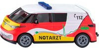 Siku Modellfahrzeug VW ID. Buzz Krankenwagen in Rot und Gelb im Blister - Bild 1