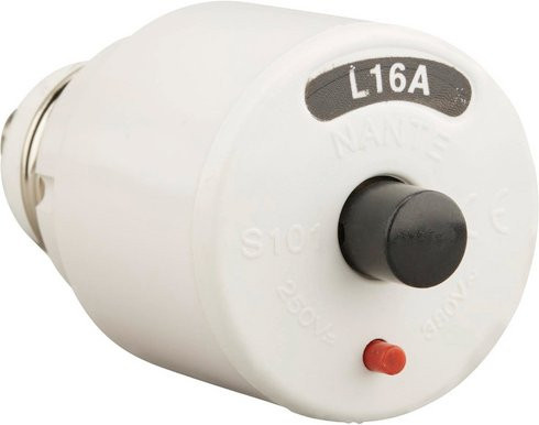 SLS-Elektro Leitungsschutzschalter MCB, 1-polig, Schraubanschluss, 16 A, weiss - Bild 1