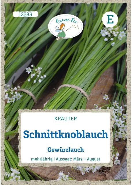 Grüne Fee Schnittknoblauch Gewürzlauch Saatgut - Bild 1