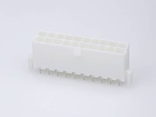 Molex Einbau-Stiftleiste Standard 39299206 in Weiß aus Kunststoff - Bild 1